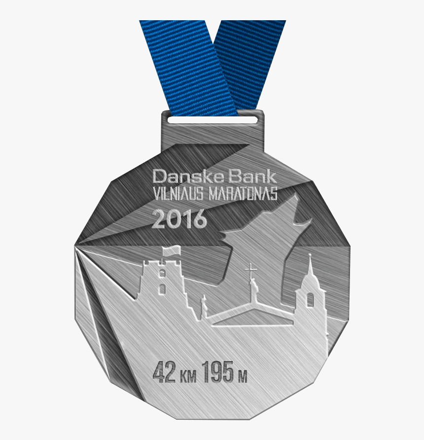 Medalis Leidiniui - Vilnius Marathon 2019 Medal, HD Png Download, Free Download