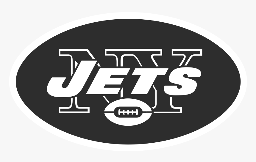 New York Jets Logo Black And White - Graphic Design, HD Png Download, Free Download