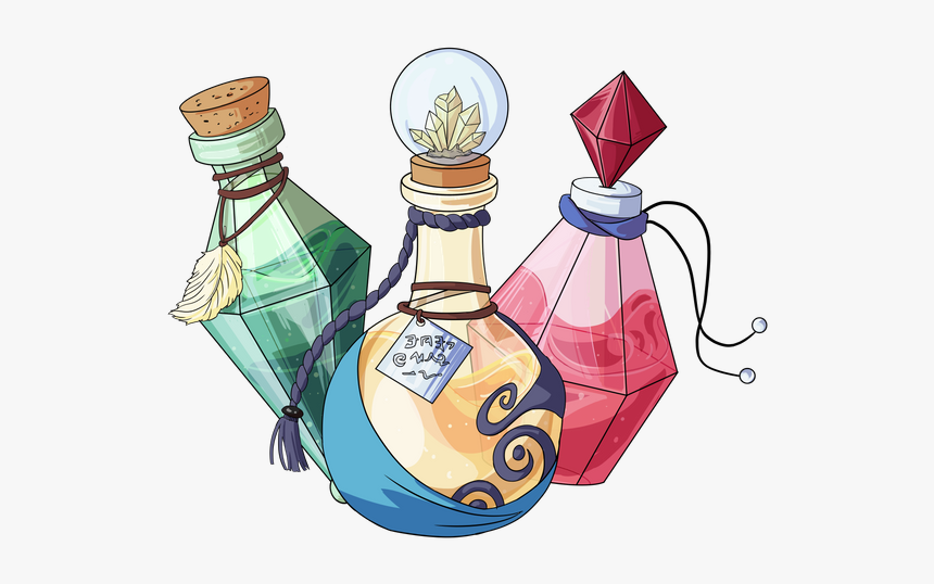 Khymian Flasks And Potions - Illustration, HD Png Download, Free Download