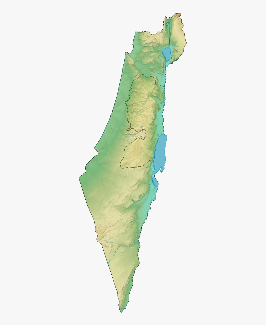 Israel Map Png Transparent Israel Map Images - Map Of Israel Png, Png Download, Free Download