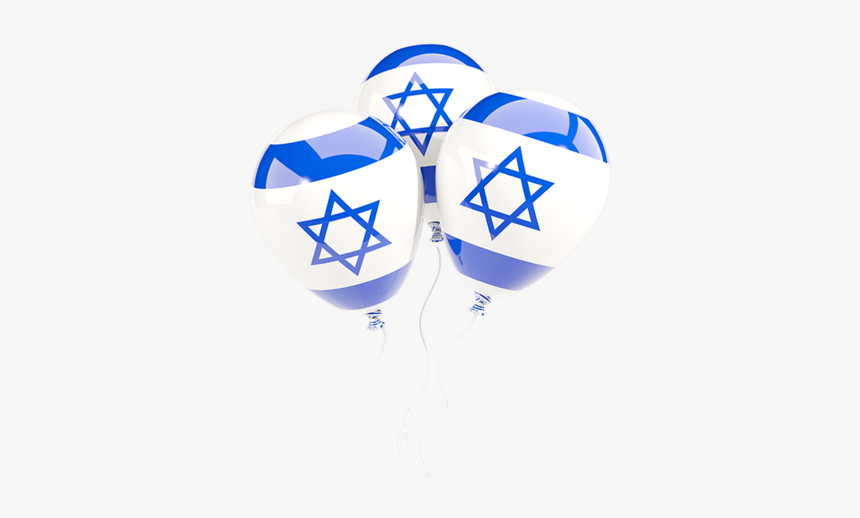 Download Flag Icon Of Israel At Png Format - Flag Of Israel Balloon, Transparent Png, Free Download