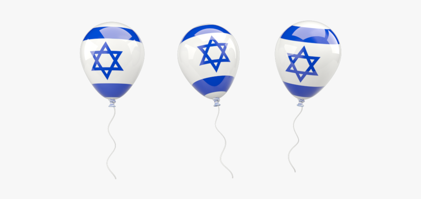 Download Flag Icon Of Israel At Png Format - Israel Flag Balloon Png, Transparent Png, Free Download