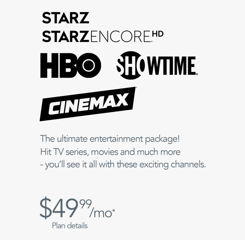 Starz/ Starz Encore/ Showtime/ Hbo/ Cinemax/ Music - Poster, HD Png Download, Free Download