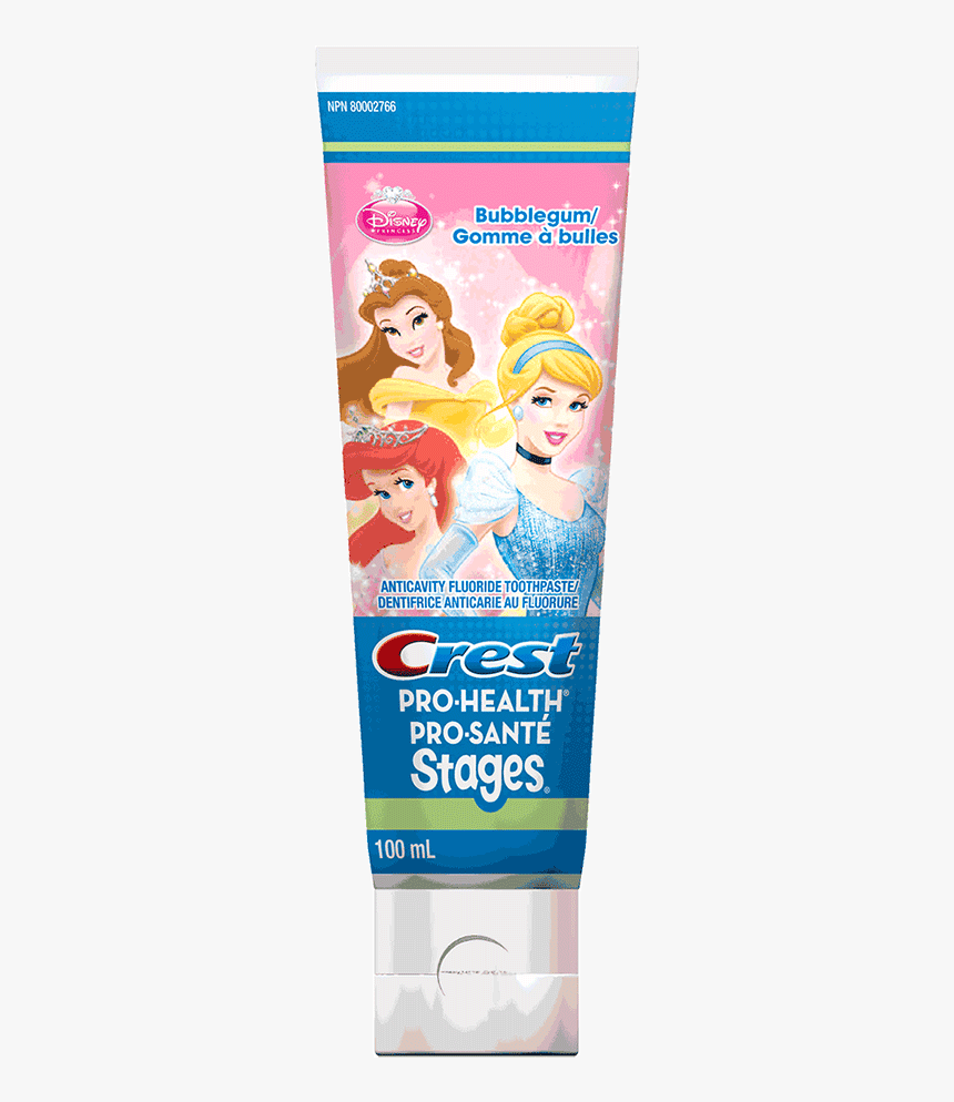 Crest Pro-health Stages Princess Toothpaste - Crest Disney Princess Toothpaste, HD Png Download, Free Download