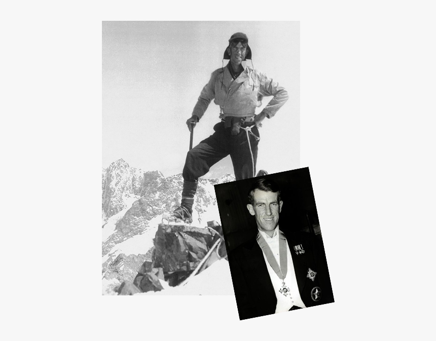 Sir Edmund Hillary Climbing, HD Png Download, Free Download