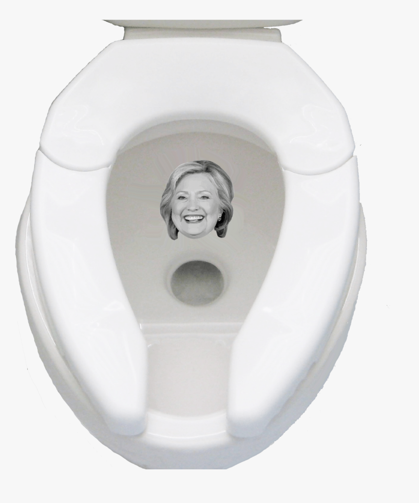 Hillary Clinton Toilet Seat, HD Png Download, Free Download