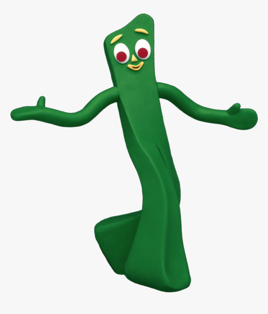 Gumby Walking - Gumby Character, HD Png Download, Free Download