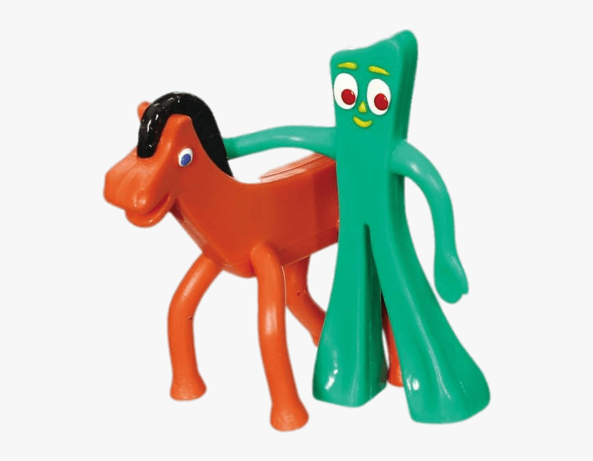 Gumby Standing Aside Pokey - Gumby And His Horse, HD Png Download, Free Download