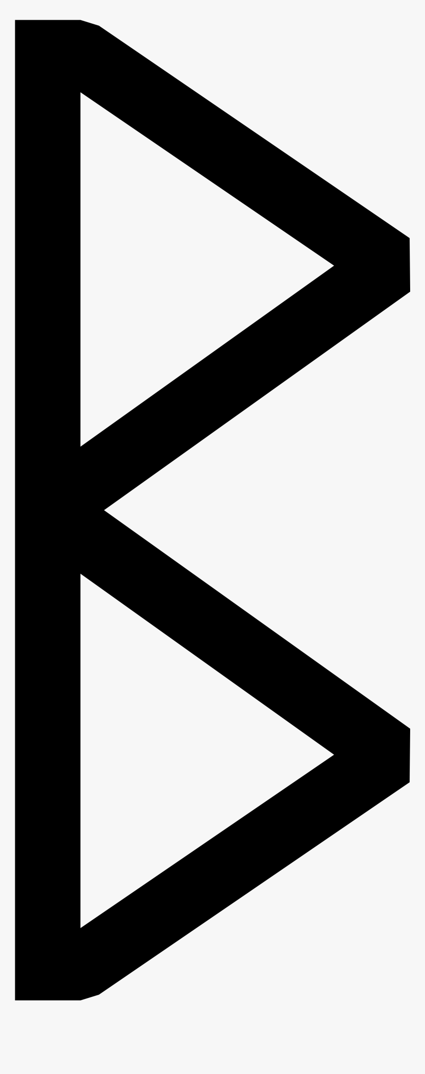 Berkanan Rune , Png Download - Raido Rune Png, Transparent Png, Free Download