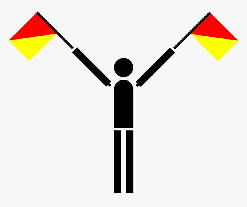 Semaphore Flag Letter L, HD Png Download, Free Download