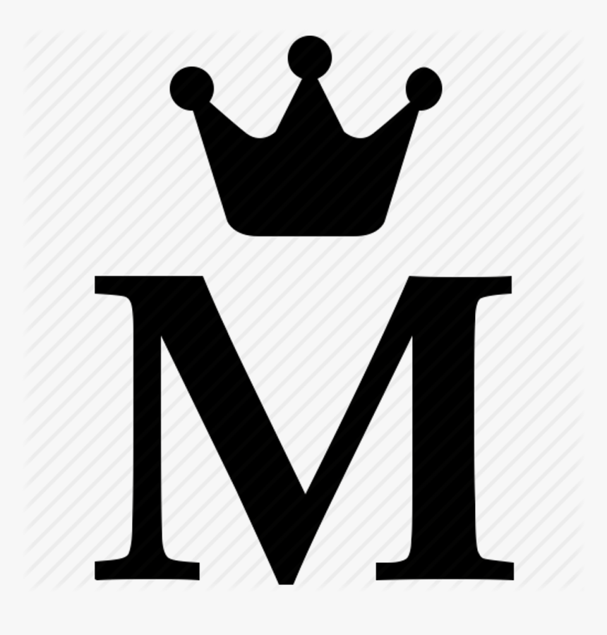 Freetoedit Sticker By Marolita - Letter M With Crown, HD Png Download, Free Download