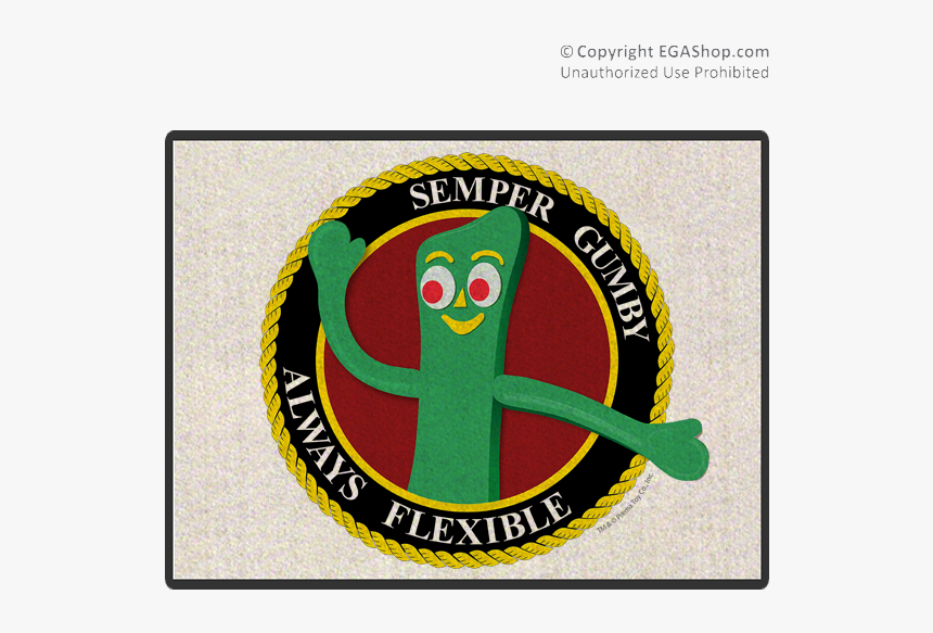 Semper Gumby, HD Png Download, Free Download