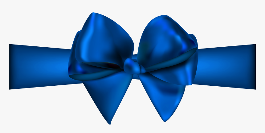 Blue Ribbon With Bow Png Clip Art - Ribbon Cutting Grand Opening, Transparent Png, Free Download