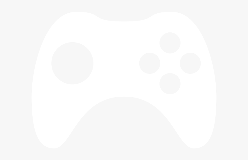 White Gaming Controller Png, Transparent Png, Free Download