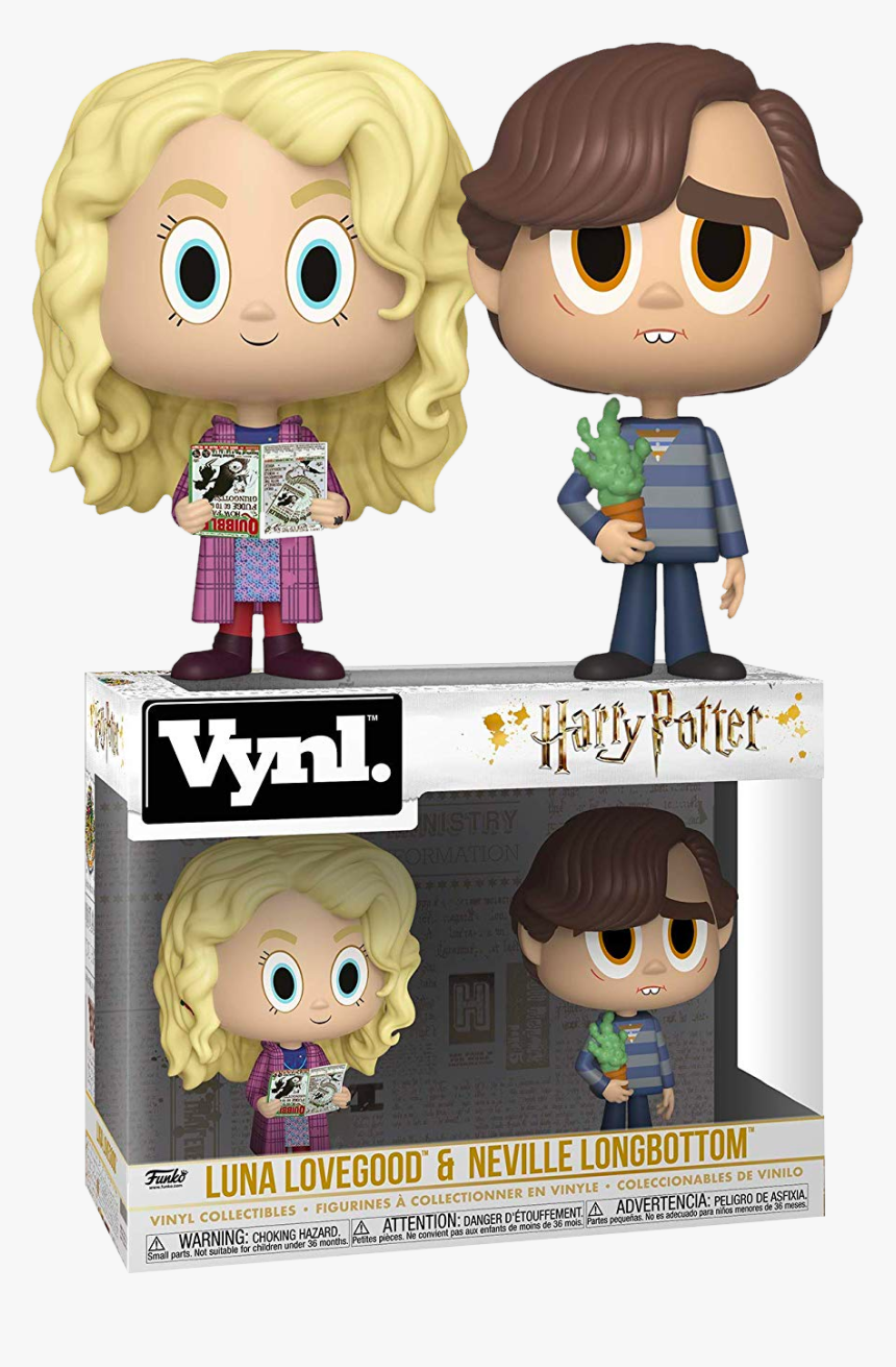 Vynl Harry Potter 2pk Luna & Neville, HD Png Download, Free Download