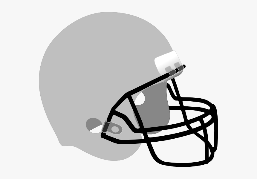 Clipart Freeuse Football Clip Art At Clker Com Online - White Blue Football Helmet, HD Png Download, Free Download