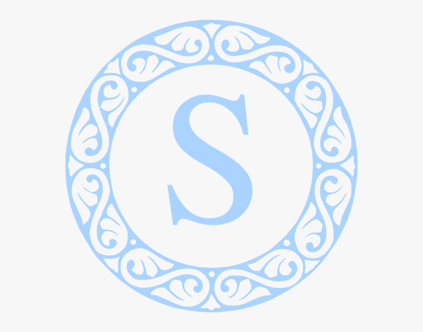 S Mono Svg Clip Arts - B Monogram Letter Circle, HD Png Download, Free Download