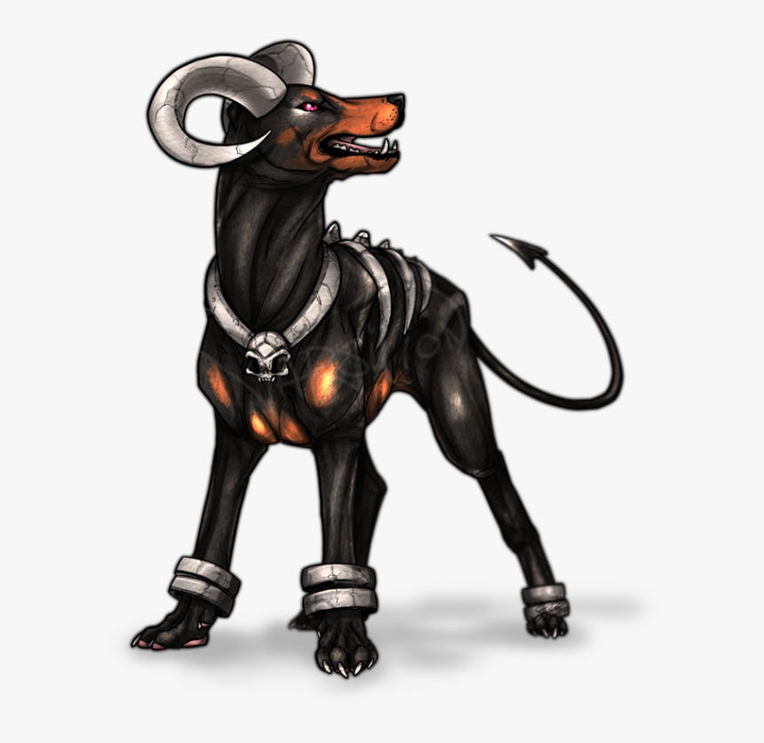 Houndoom - Pokemon Realistic Houndoom Deviantart, HD Png Download, Free Download