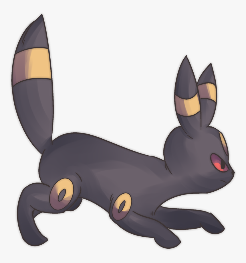 Transparent Umbreon Pokemon Silver - Cartoon, HD Png Download, Free Download
