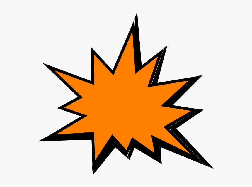 Comic Bubble Pow Png - Comic Book Pow Bubble, Transparent Png, Free Download