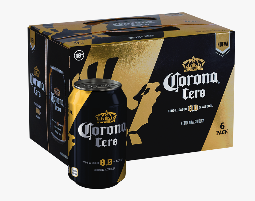 Six-box - Corona - Six Pack Corona Cero, HD Png Download, Free Download