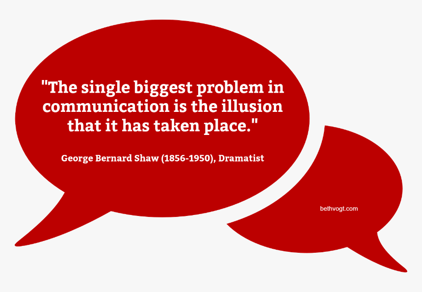 Single Biggest Problem In Communication, HD Png Download, Free Download