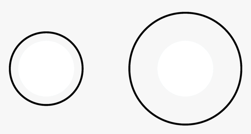 Same Size Circle Illusion , Png Download - Circle, Transparent Png, Free Download