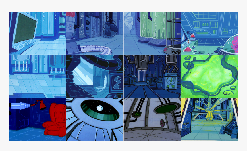 Dexter's Laboratory Concept Art, HD Png Download, Free Download