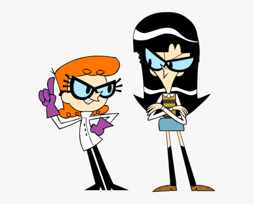 Mandark And Dexter As Girls-yup314 - Dexter's Laboratory Mandark Girl, HD Png Download, Free Download