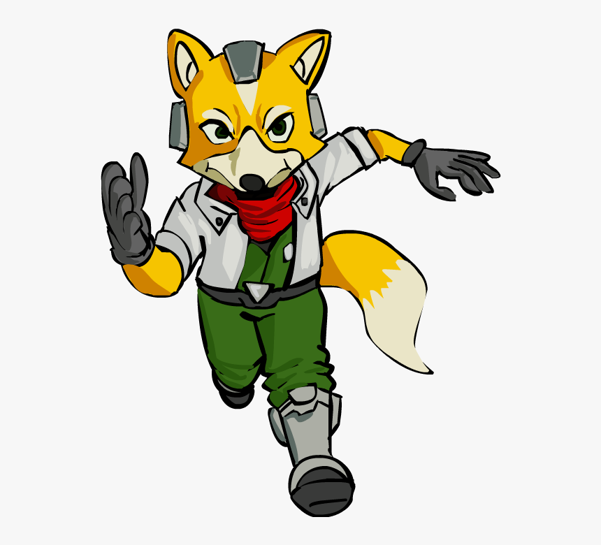 Fox-1 - Super Smash Bros Crusade Fox, HD Png Download, Free Download