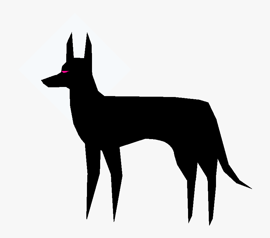 Dog Breed Red Fox Whiskers Silhouette - Companion Dog, HD Png Download, Free Download