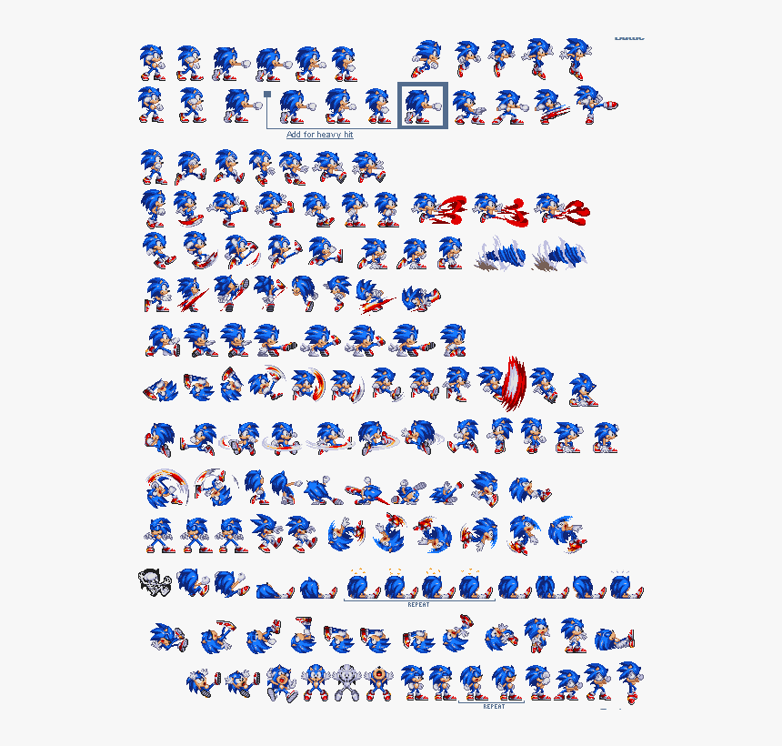 Modern Sonic Exe Sprites , Png Download - Modern Sonic Exe Sprite, Transparent Png, Free Download