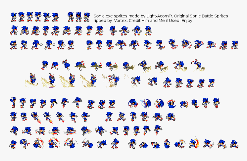 This Sonic Exe Sprite - Sonic Exe Spirits Of Hell Sprites, HD Png Download, Free Download