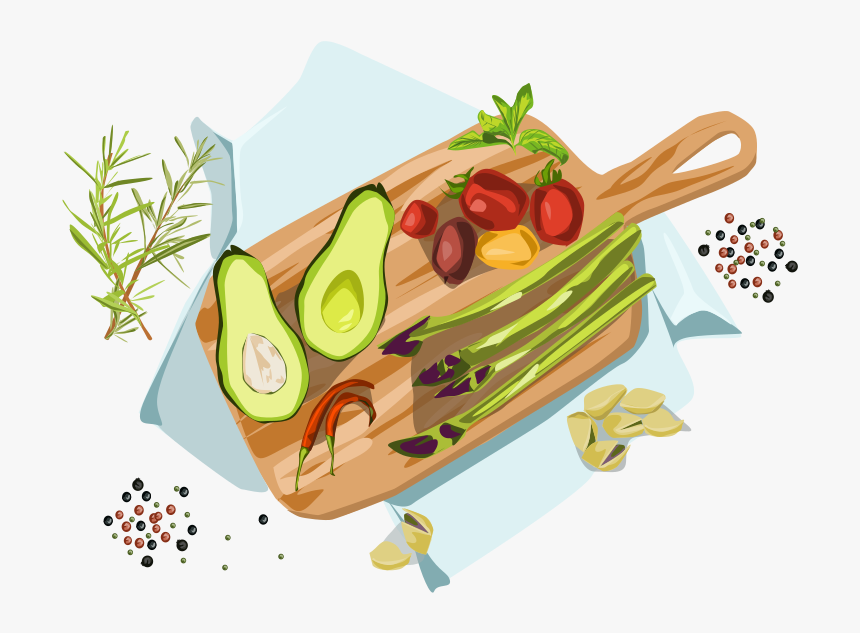 Food Plato Spices Fruits Vegetables Food Icon Vector - Legume, HD Png Download, Free Download