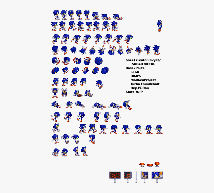 Ooex0zn ] - Sonic Fc Sprite Sheet, HD Png Download - kindpng