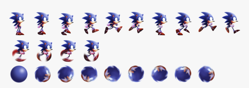 Https - //sites - Google - - Sonic Hd Sprite Sheet, HD Png Download, Free Download