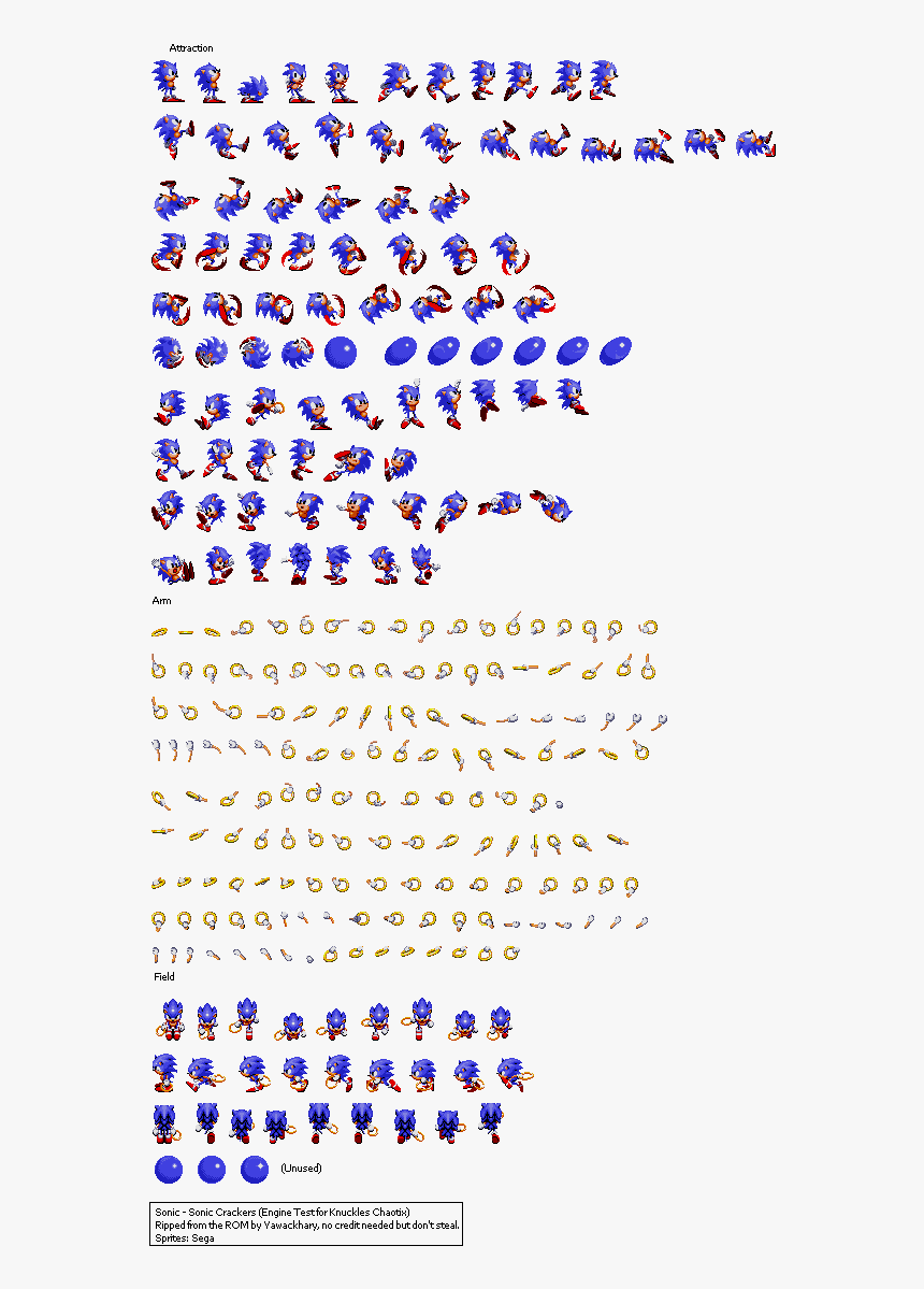 Transparent Background Sonic Sprites Transparent, HD Png Download, Free Download