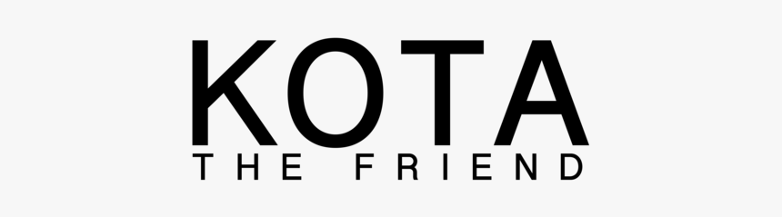 Kota Logo Blk - Kota The Friend Logo, HD Png Download, Free Download