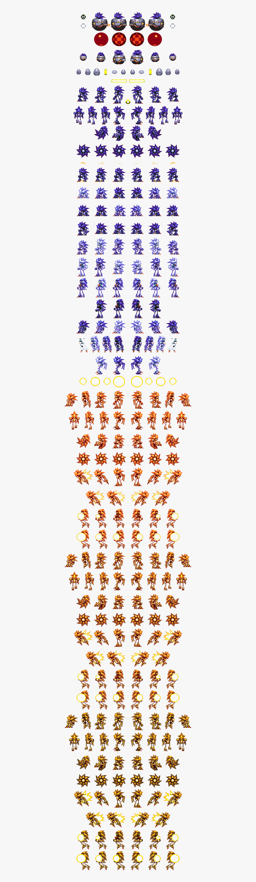 Sonic Battle Guard Robot Sprites, HD Png Download, Free Download