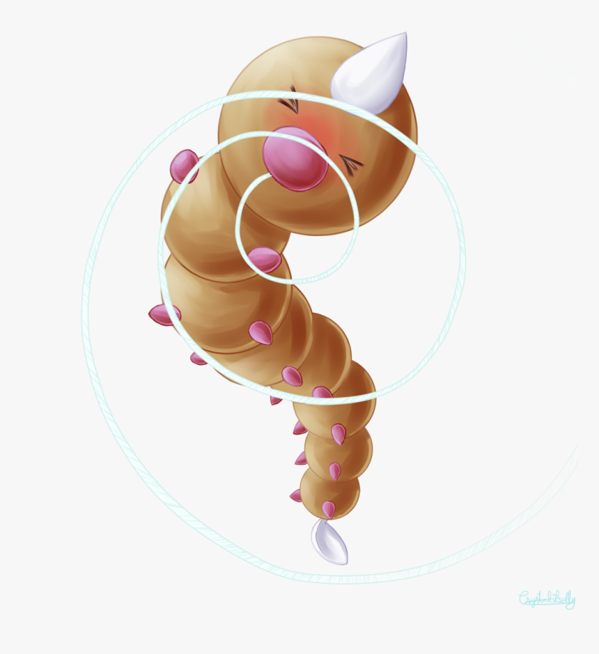 Weedle Used String Shot Pokemon Tribute By Game Art - Cartoon, HD Png Download, Free Download