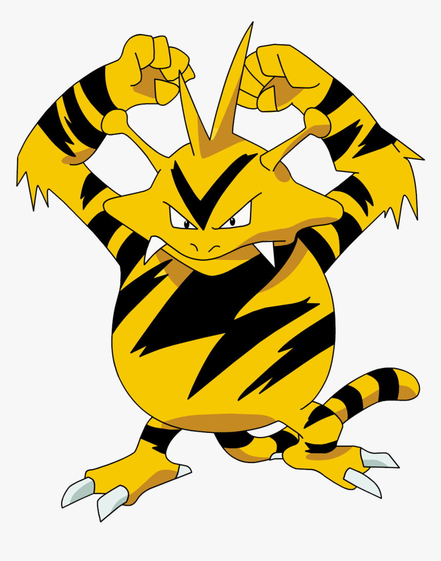 Electabuzz Pokemon Hd Png Download Kindpng