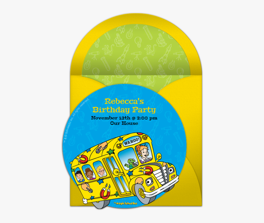 Magic School Bus Old, HD Png Download, Free Download