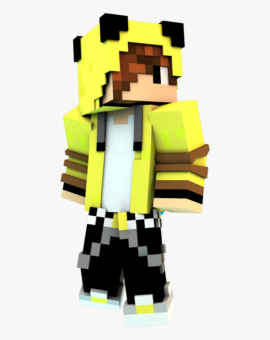 Image Of Minecraft Character Avatar - Render Minecraft Cinema 4d, HD Png Download, Free Download