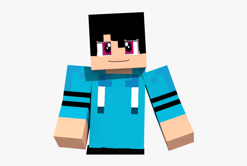 Skin Minecraft Blender By Koutatran D8j13g8 - Animated Minecraft Character Png, Transparent Png, Free Download