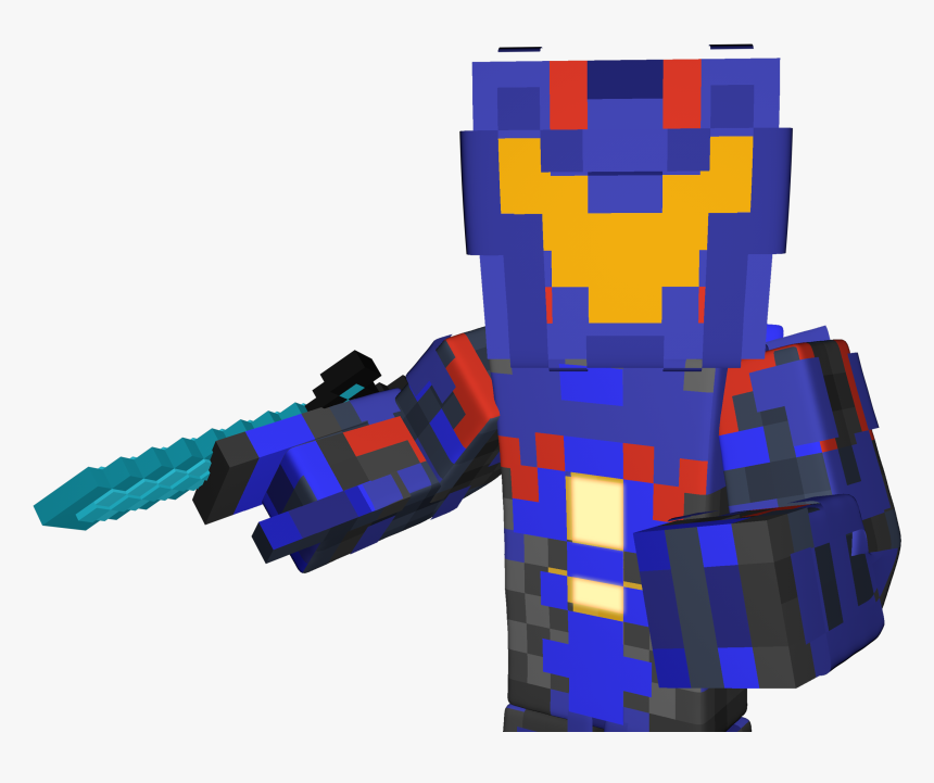 Minecraft Skin 4d Png, Transparent Png, Free Download