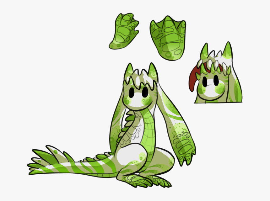 Crocodile Pluffle - Sully - Cartoon, HD Png Download, Free Download