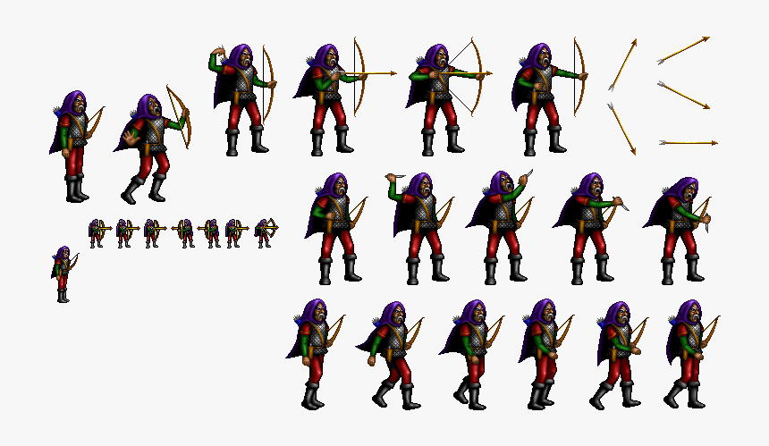 Image Source - Http - //www - Sprites-unlimited - Com/game/code=hmm - Game Of Thrones Sprite Sheet, HD Png Download, Free Download