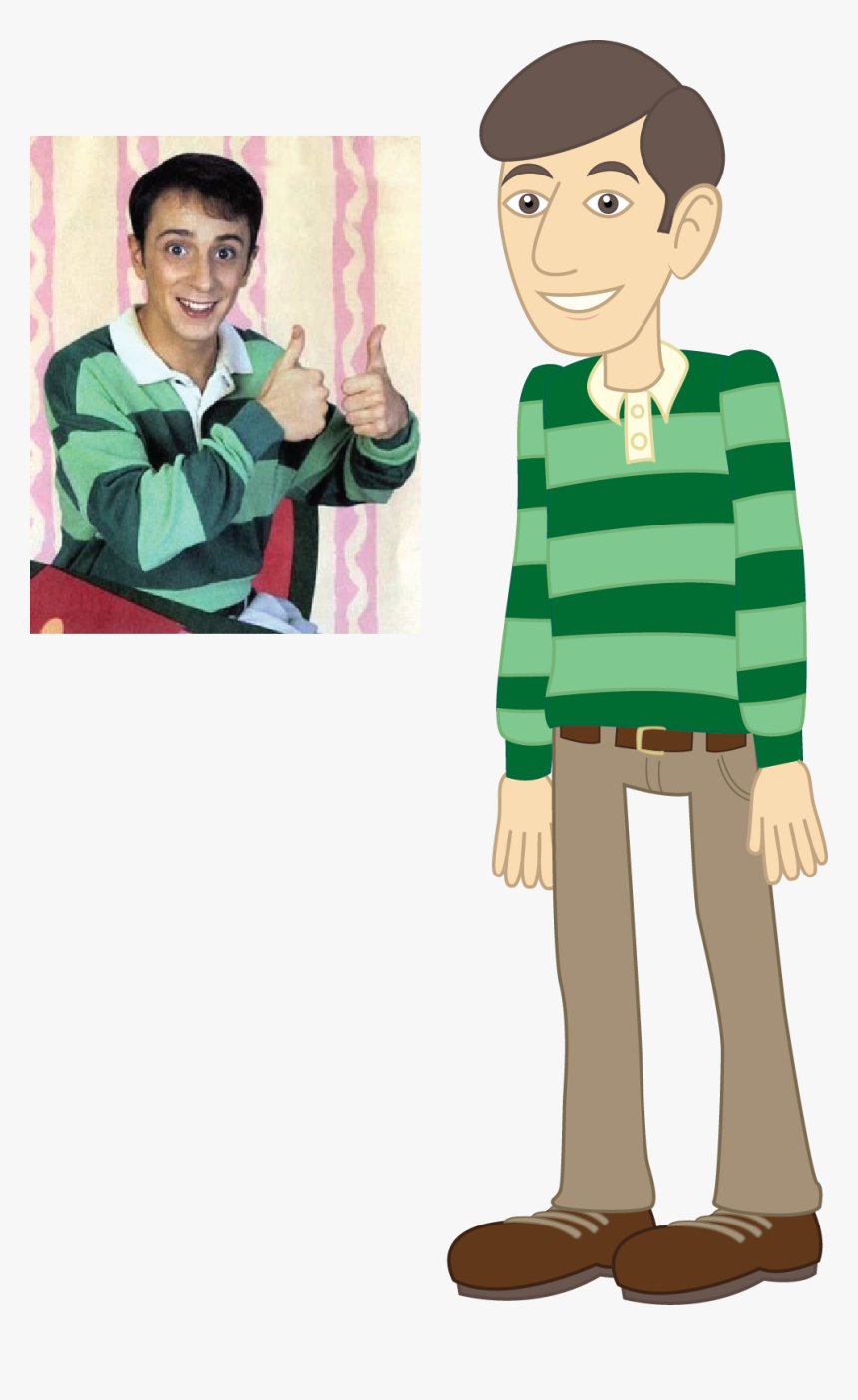 blue's clues green shirt guy