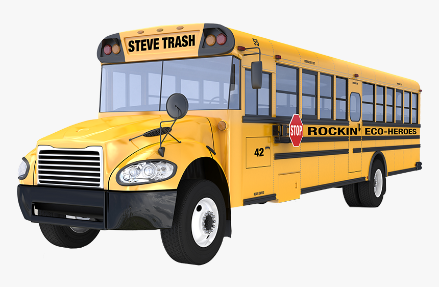 School Bus , Transparent Cartoons - Field Trip To Mars Mccann, HD Png Download, Free Download