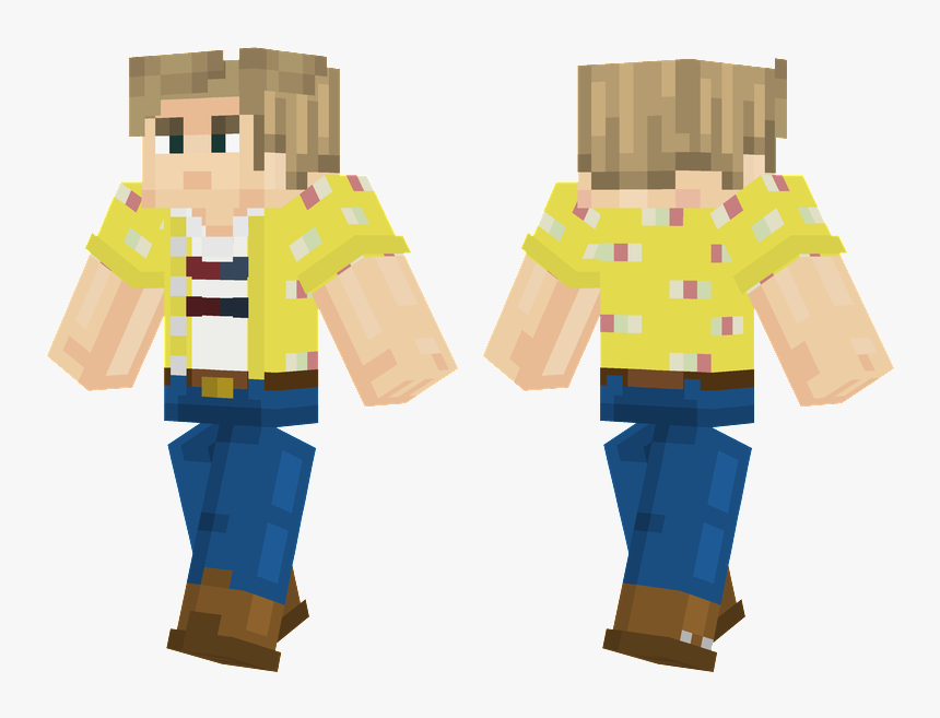 Minecraft Skin Green Steve, HD Png Download, Free Download